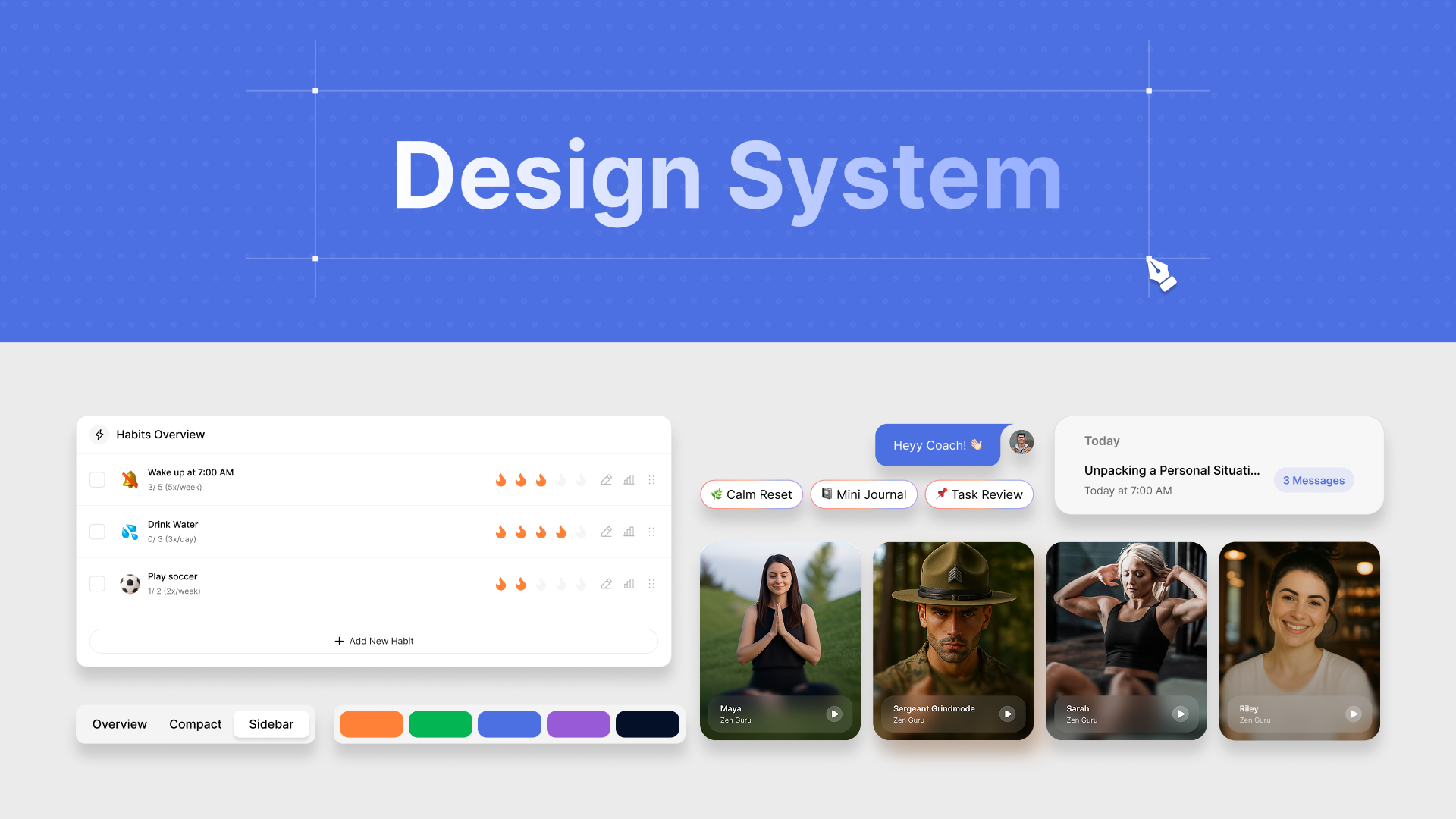 Design system overview